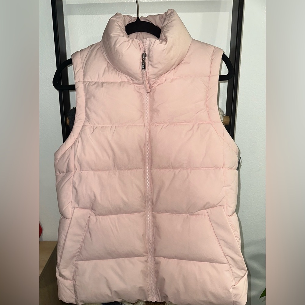 Tommy Hilfiger Light Pink Outerwear Vest- Size Medium